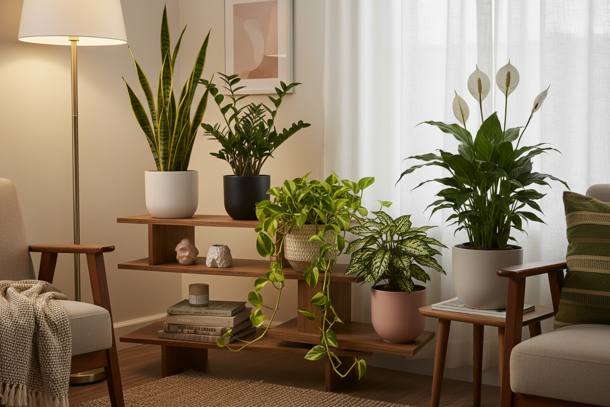 Best Indoor Plants That Need No Sunlight