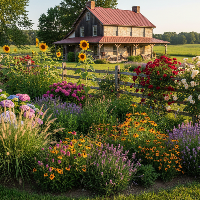 Best Plants for Farmhouse Landscaping
