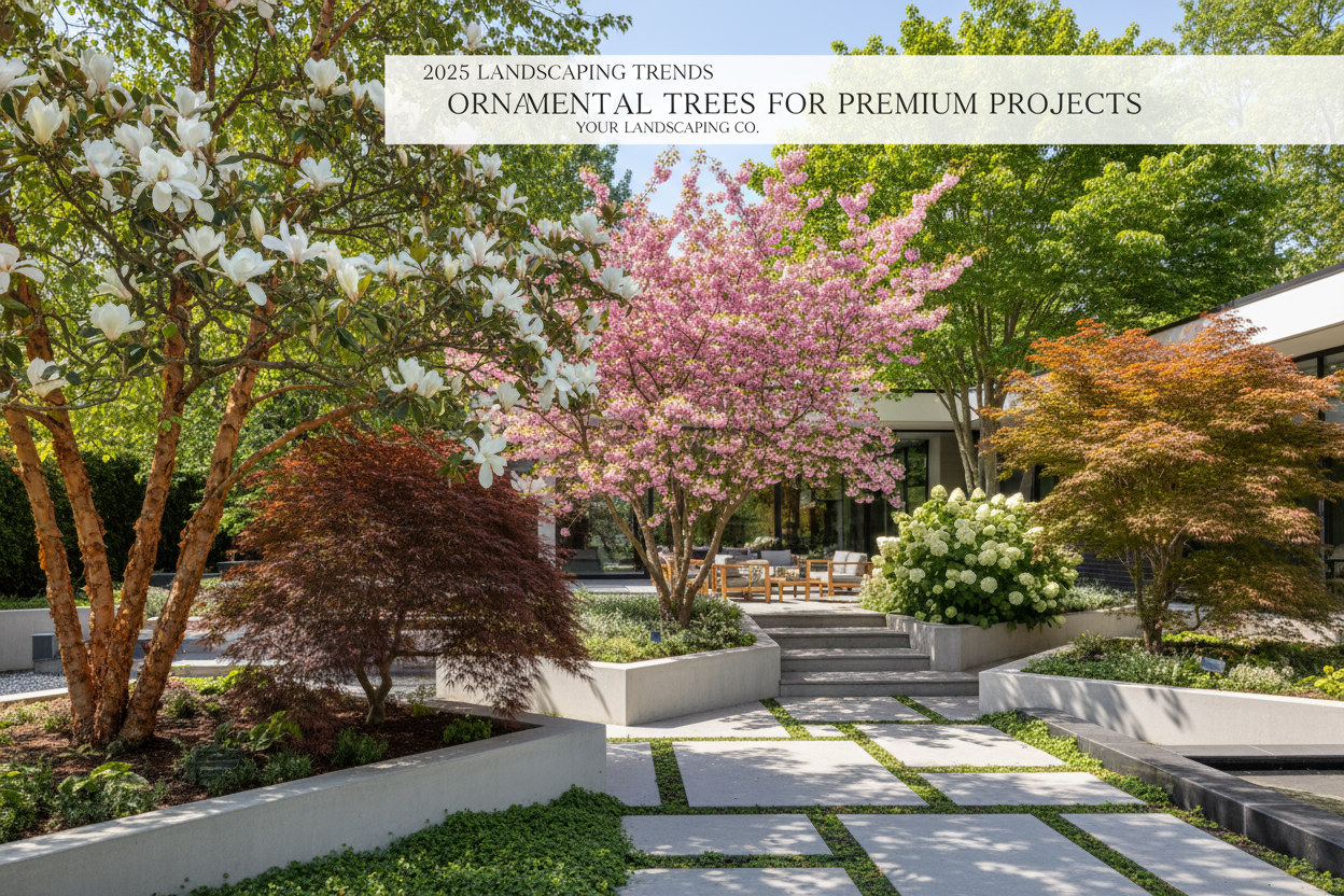 High-Demand Landscaping Trees for 2025 Projects