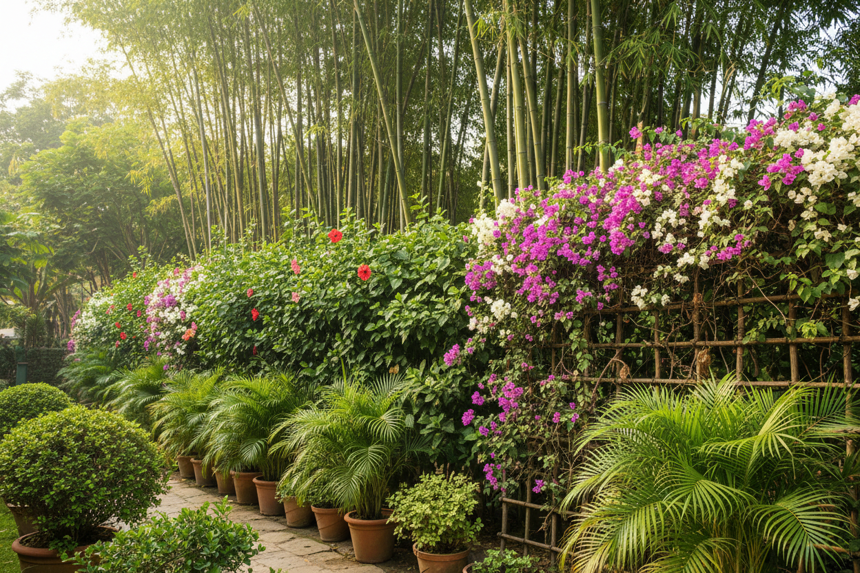 fast growing plants for privacy in India