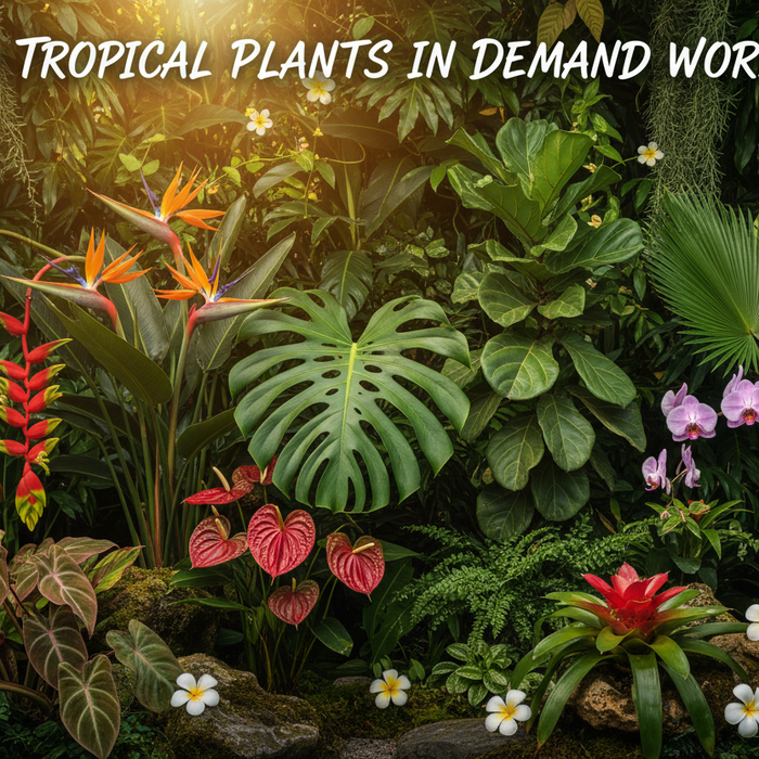 Top 10 Tropical Plants in Demand Worldwide